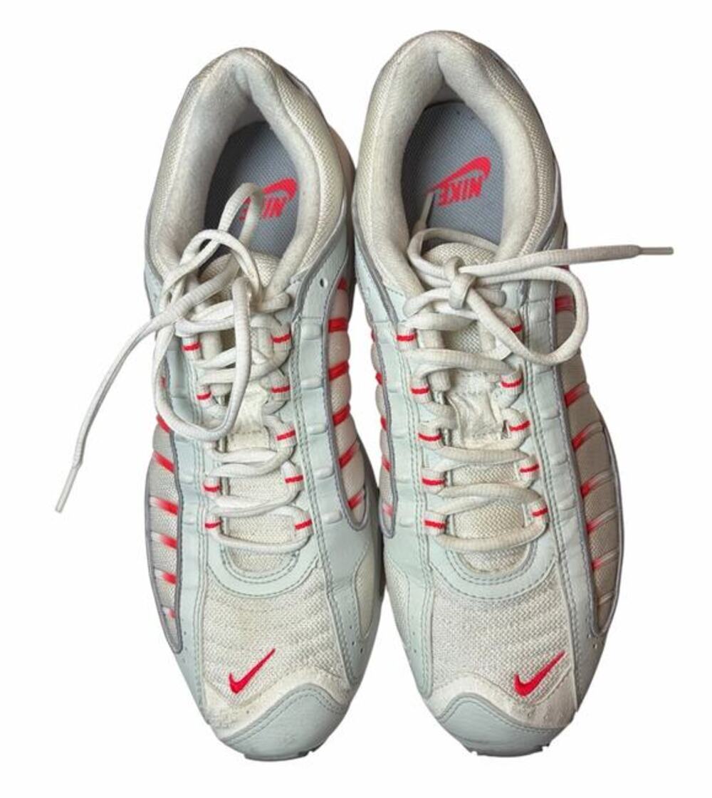 NIKE AIR MAX TAILWIND 4 IV Men’s Sz 12 Athletic Gym Sneaker AQ2567-400 White